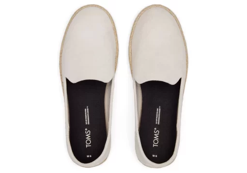 Damen TOMS Espadrilles*Santiago Suede Kittgraues Suede