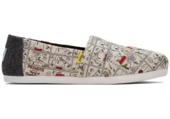 Damen TOMS Alpargata*Snoopy/Woodstock Alpargata Comic Natural