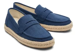 Herren TOMS Espadrilles*Stanford 2.0 Rope Espadrille Marineblaue Recycelte Baumwolle