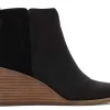 Damen TOMS Heels & Wedges*Stiefel Clare Schwarz