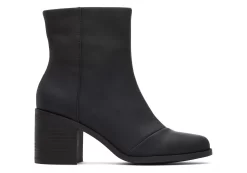 Damen TOMS Heels & Wedges*Stiefel Evelyn Leather Black