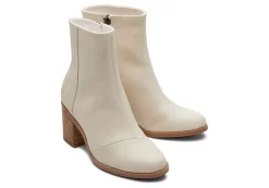 Damen TOMS Heels & Wedges*Stiefel Evelyn Leather Light Sand