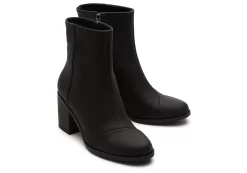 Damen TOMS Heels & Wedges*Stiefel Evelyn Leather Black