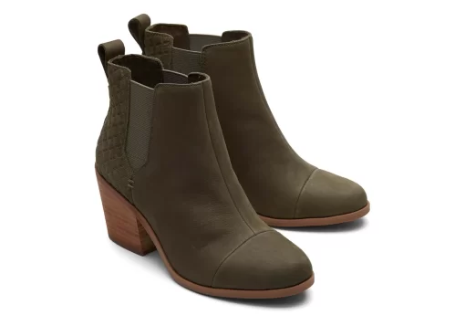 Damen TOMS Heels & Wedges*Stiefel Evelyn Grun