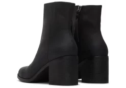 Damen TOMS Heels & Wedges*Stiefel Evelyn Leather Black