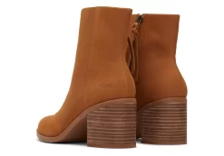 Damen TOMS Heels & Wedges*Stiefel Evelyn Leather Tan