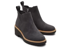 Damen TOMS Stiefeletten*Stiefel Maude Forged Iron Suede