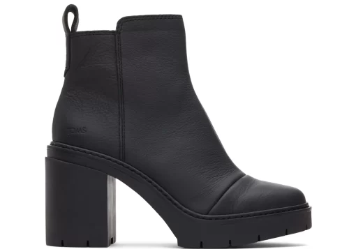 Damen TOMS Heels & Wedges*Stiefel Rya Schwarz/Schwarz