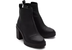 Damen TOMS Heels & Wedges*Stiefel Rya Schwarz/Schwarz