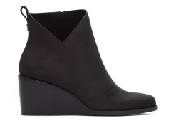 Damen TOMS Heels & Wedges*Stiefel Sutton Schwarzes Leder