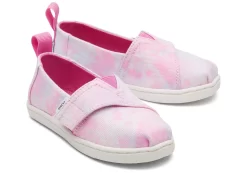 Kinder TOMS *Tiny Alpargata Multi Tie Dye Twill Rosa Tie Dye