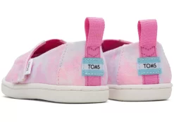 Kinder TOMS *Tiny Alpargata Multi Tie Dye Twill Rosa Tie Dye