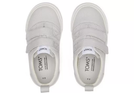 Kinder TOMS *Tiny Fenix Grey Double Strap Sneaker Grau