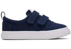 Kinder TOMS *Tiny Fenix Navy Double Strap Sneaker Marineblau