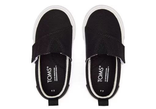 Kinder TOMS *Tiny Fenix Slip-On Canvas Schwarz