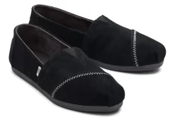 Damen TOMS Alpargata* X Krost Alpargata Suede Black