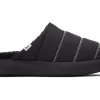 Damen TOMS Slipper* X Krost Mallow Mule Hausschuche Schwarz