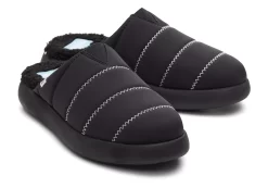 Damen TOMS Slipper* X Krost Mallow Mule Hausschuche Schwarz