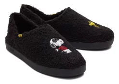 Herren TOMS Hausschuhe* X Peanuts® Ezra Slipper Faux Shearling