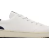 Herren TOMS Sneakers*Trvl Lite Trainers Leather Porzellan/Blaue Zierleiste