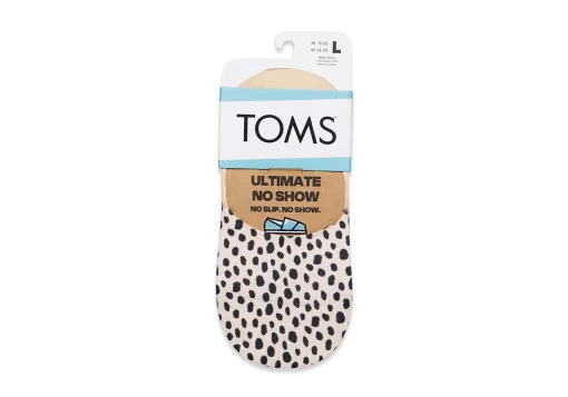 Damen TOMS *Ultimate No Show Socks Mini Cheetah Naturweis