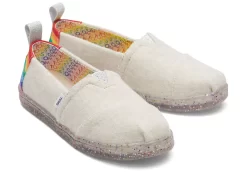 Kinder TOMS *Unity Pride Alpargata Natural Rainbow