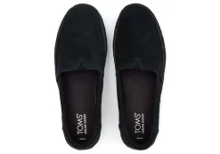 Damen TOMS Plateauschuhe*Valencia Plateau-Espadrille Suede Black