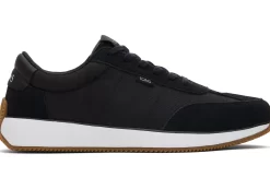 Herren TOMS Sneakers*Wyndon Black Jogger Sneaker Schwarz