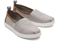 Kinder TOMS *Youth Alpargata Grey Recycled Cotton Kids Shoe