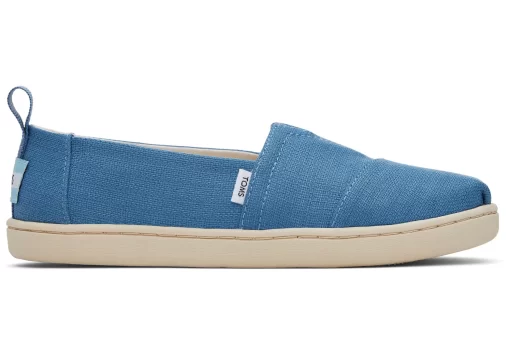 Kinder TOMS *Youth Alpargata Woven Blau