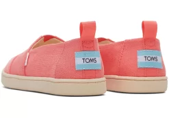 Kinder TOMS *Youth Alpargata Woven Pfirsich-Rosa